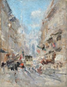 Milan, Corso Vittorio Emanuele with the Duomo, 1928